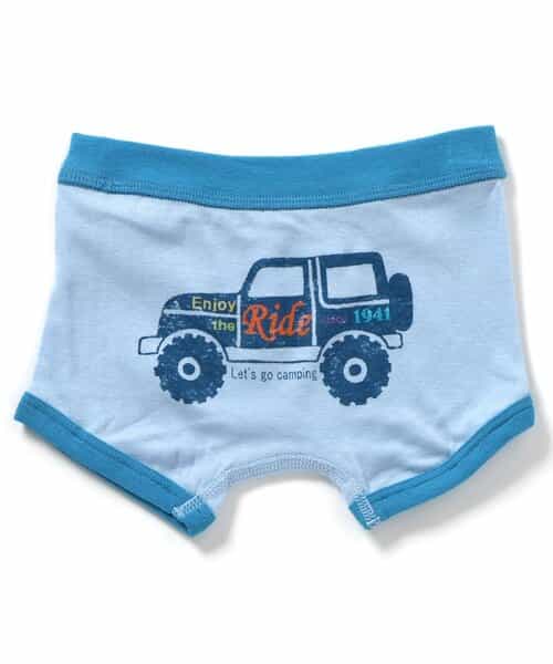 3P対象 バックプリントボクサーパンツA