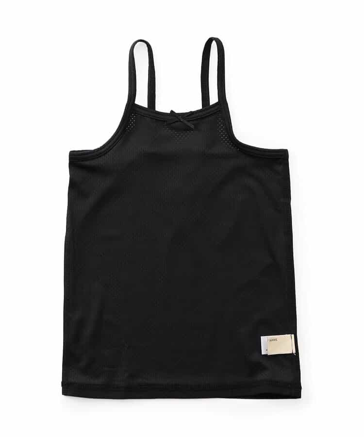 かくれんぼメッシュインナー　キャミソール 接触冷感 抗菌防臭