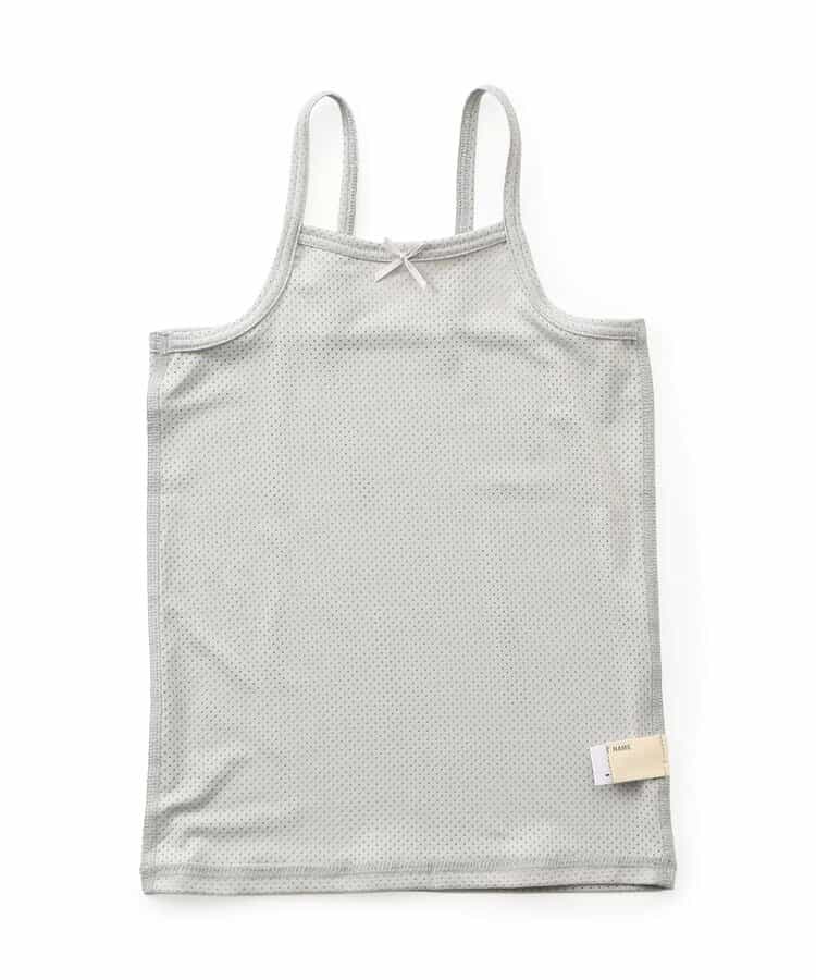 かくれんぼメッシュインナー　キャミソール 接触冷感 抗菌防臭