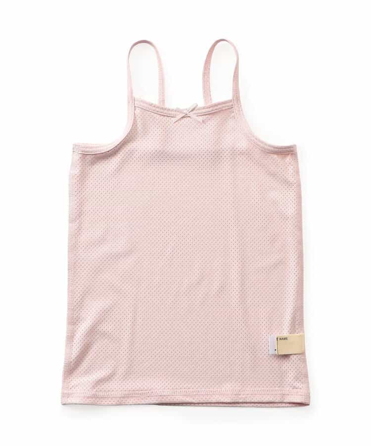 かくれんぼメッシュインナー　キャミソール 接触冷感 抗菌防臭