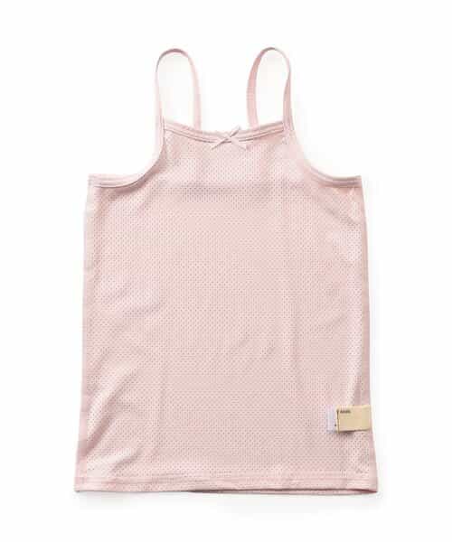 かくれんぼメッシュインナー　キャミソール 接触冷感 抗菌防臭