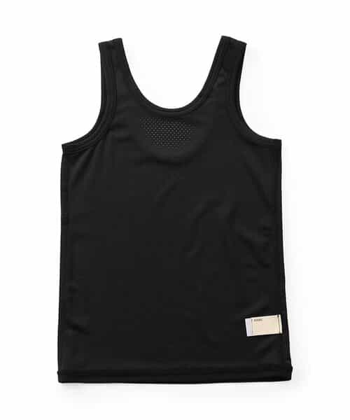 かくれんぼインナーメッシュ　タンクトップ 接触冷感 抗菌防臭