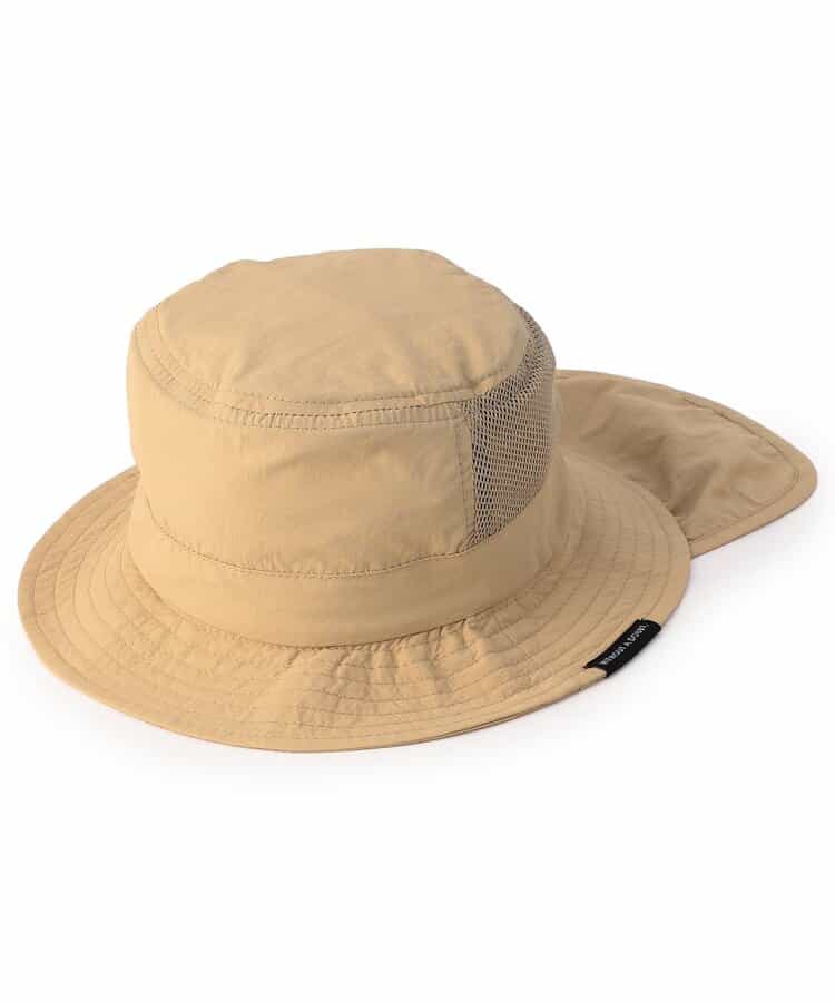 ☆4/28(火)お昼12:59まで3点10％OFF☆ひんやりアウトドアメッシュハット UVカット 接触冷感