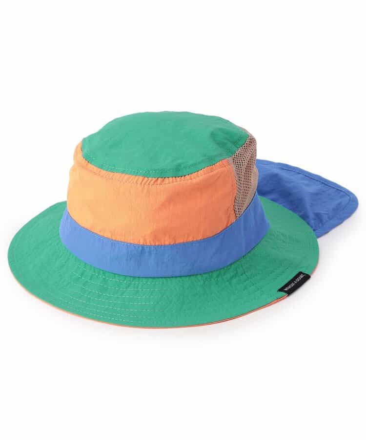 ☆4/28(火)お昼12:59まで3点10％OFF☆ひんやりアウトドアメッシュハット UVカット 接触冷感