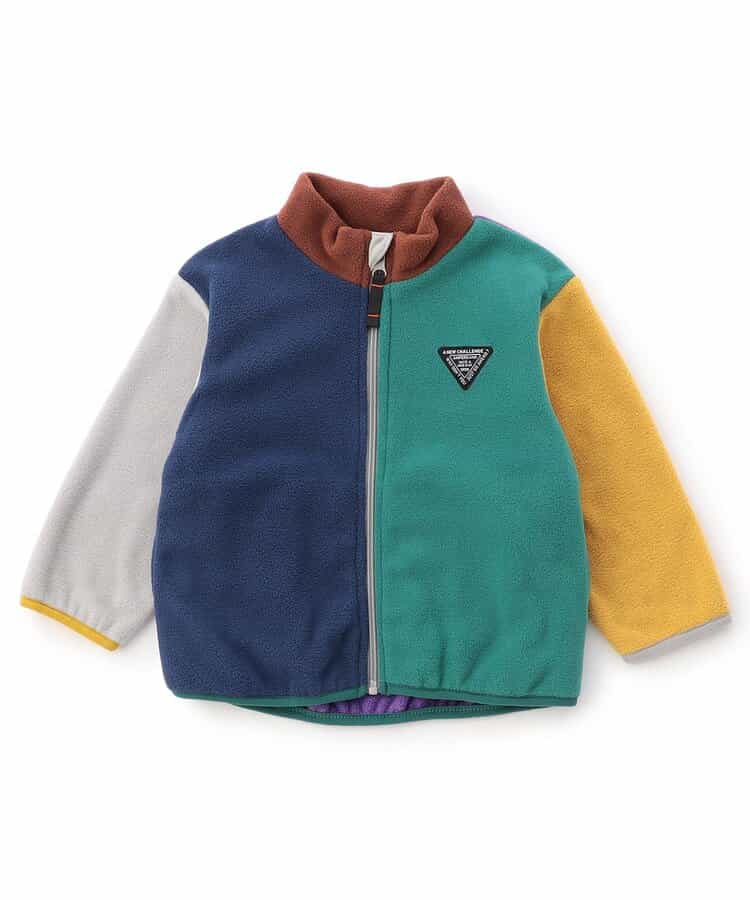 ジップアップフリースジャケット