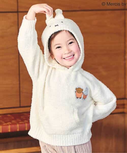 【miffy】マシュマロニットパーカー