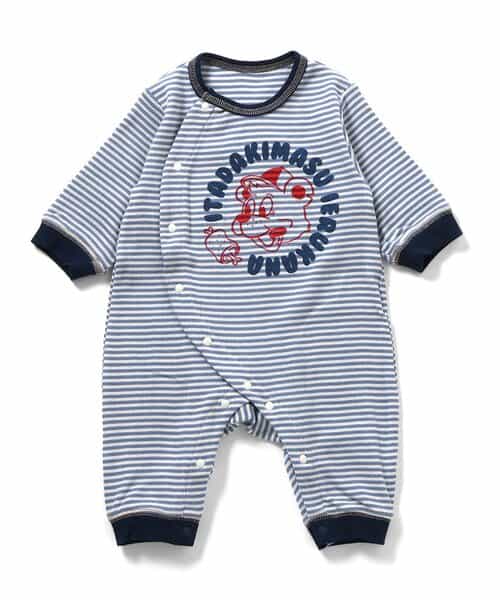 【リンク】サークルロゴボーダーテレコカバーオール