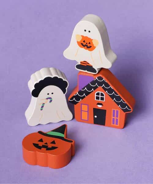 ☆SALE☆(ハロウィン)積み木にもなるおばけオブジェ（L441114