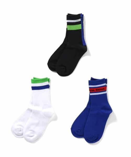 3つセットラインソックス