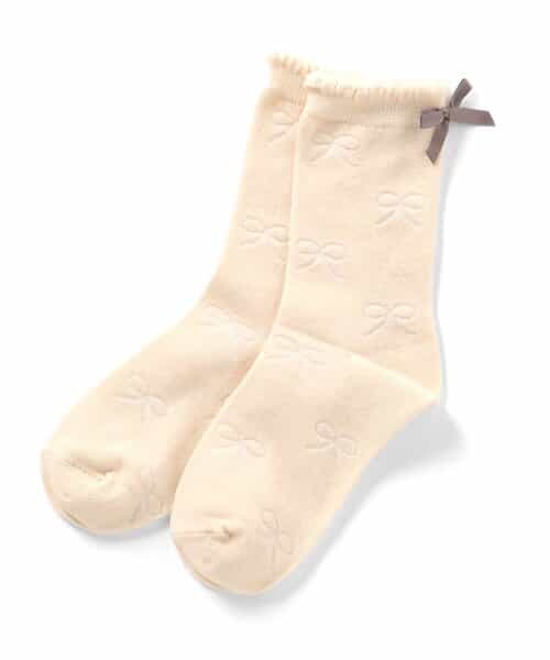 3P対象 総柄シアーソックス