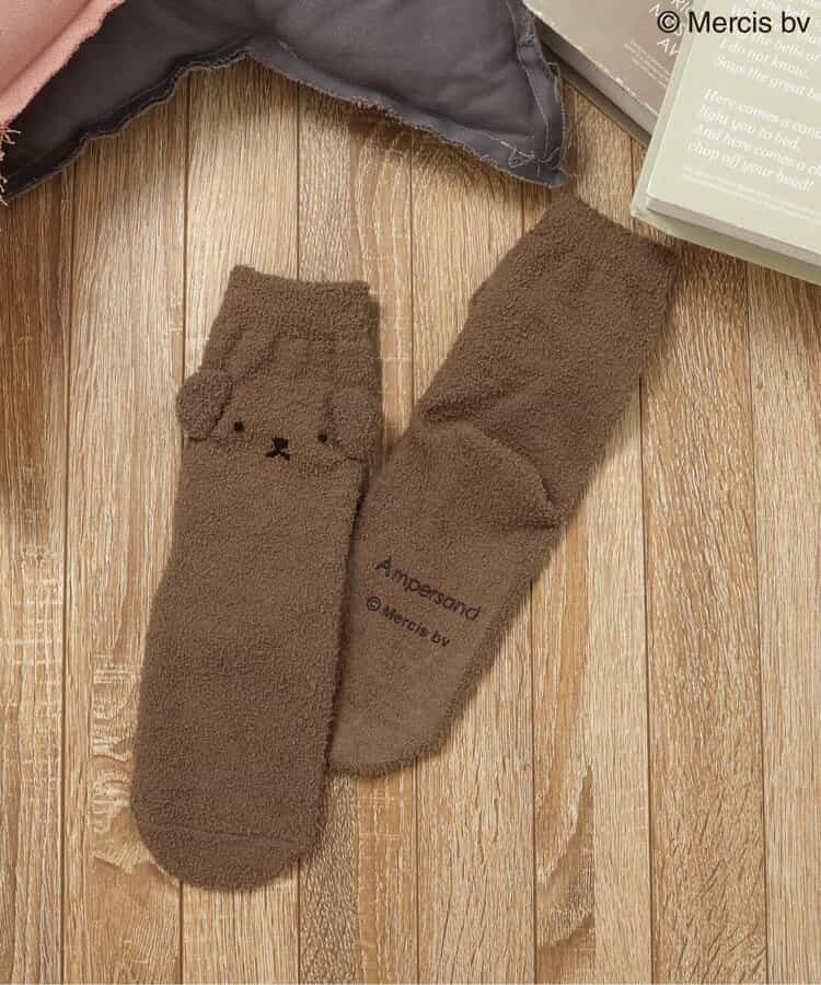 【miffy】マシュマロニットソックス