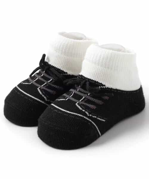 おめかしシューズ風ベビーソックス