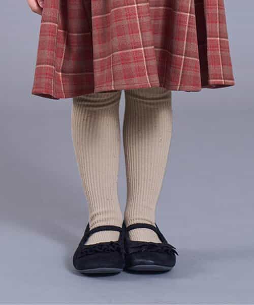 カラフルリブウエストハグタイツ