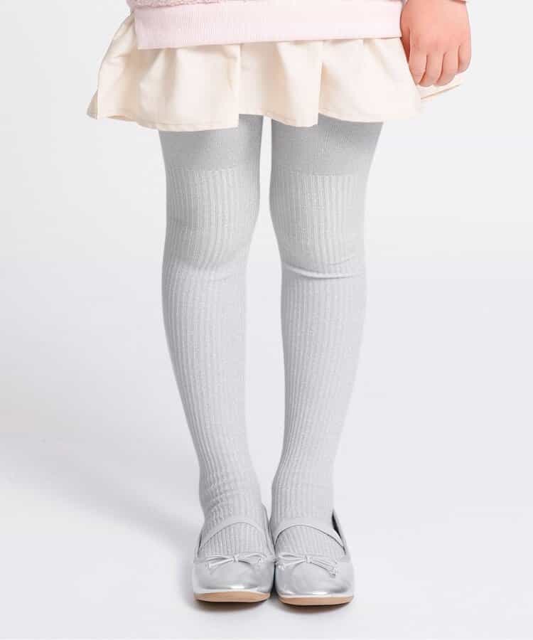 カラフルリブウエストハグタイツ