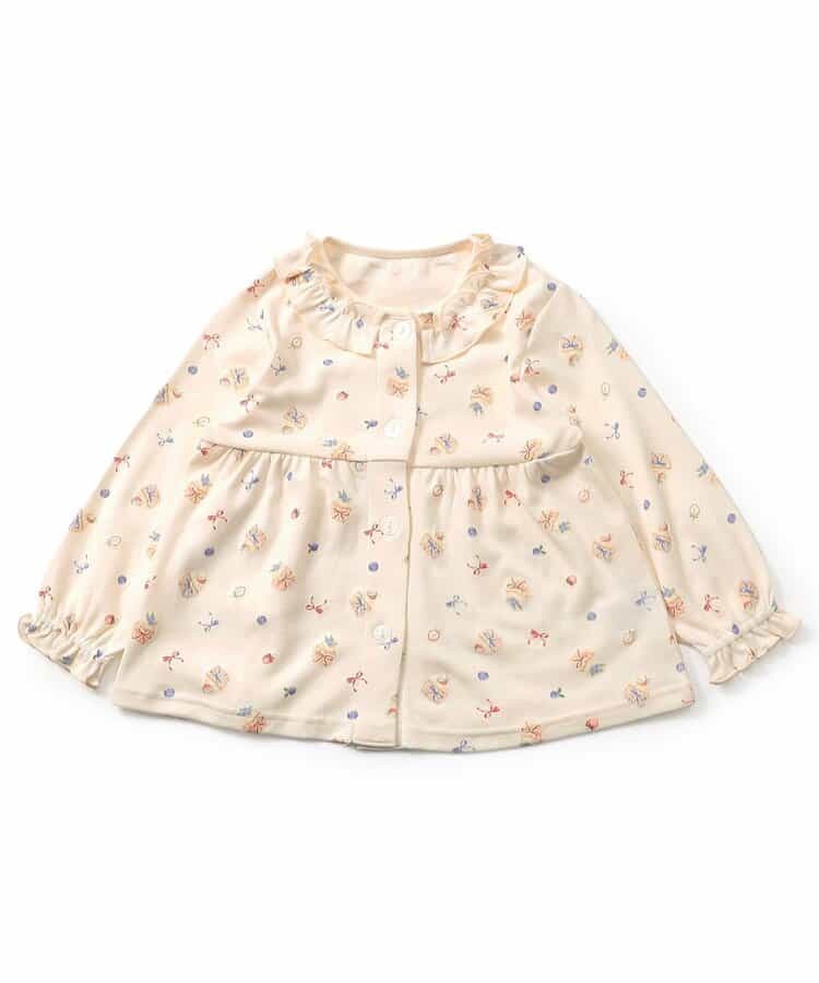【リンク】カップケーキ柄フリルスムースパジャマ_895204