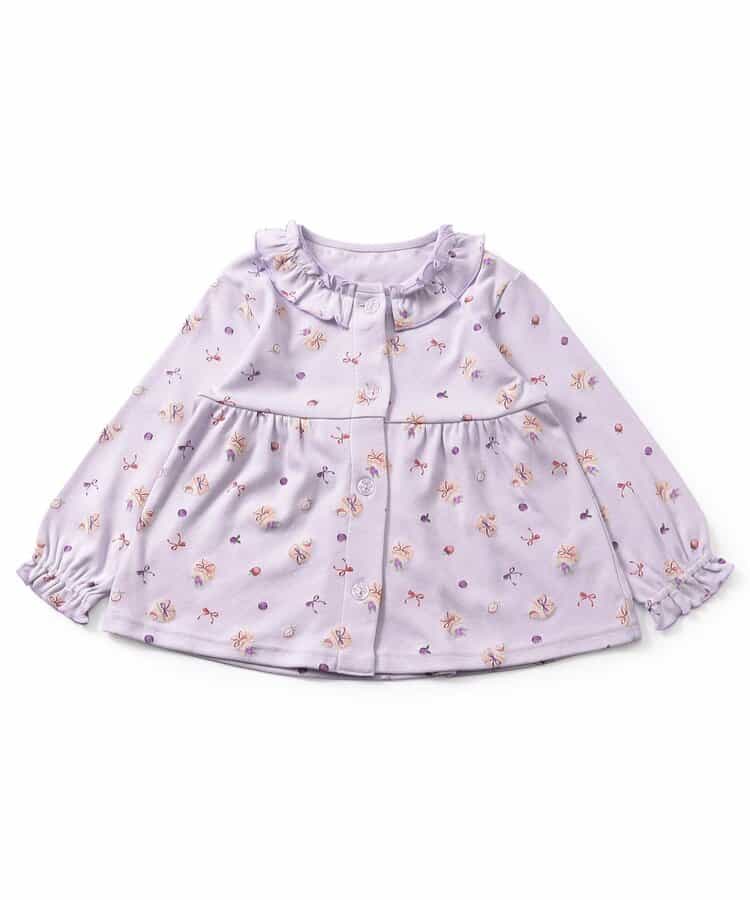 【リンク】カップケーキ柄フリルスムースパジャマ_895206