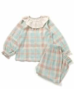 ★SALE★【リンク】ラッフルカラーテレコパジャマ