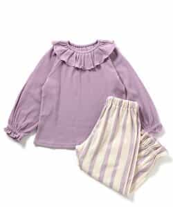 ★SALE★【リンク】ラッフルカラーテレコパジャマ
