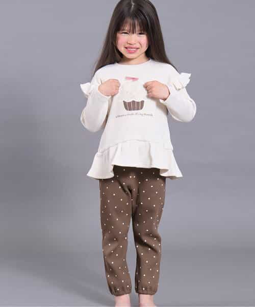 【リンク】スパンコール入りモチーフワッフルパジャマ