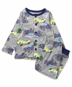 ★SALE★車柄前あきスムースパジャマ