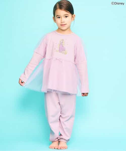 【ディズニープリンセス】スムースパジャマ