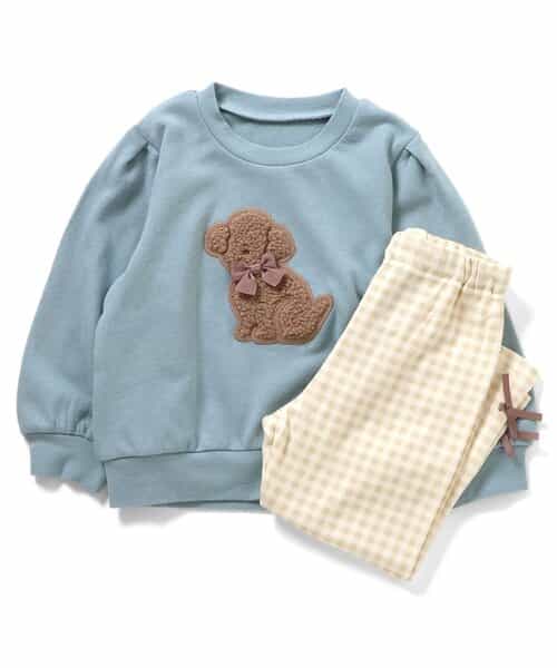 【リンク】ふわふわモチーフストレッチ裏毛パジャマ