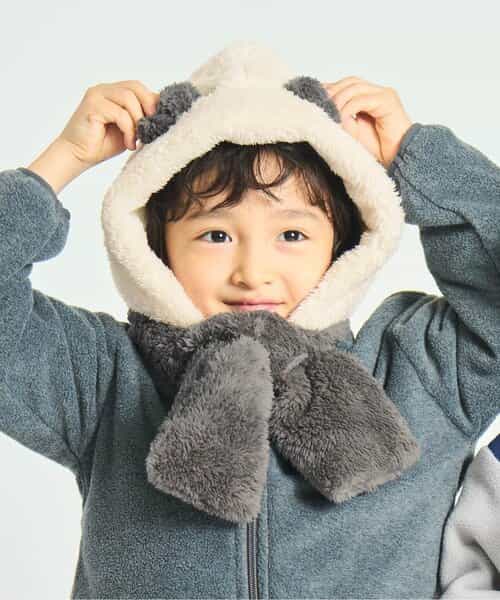 アニマルボアフードマフラー