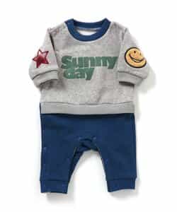 【リンク】バラエティ裏毛起毛カバーオール