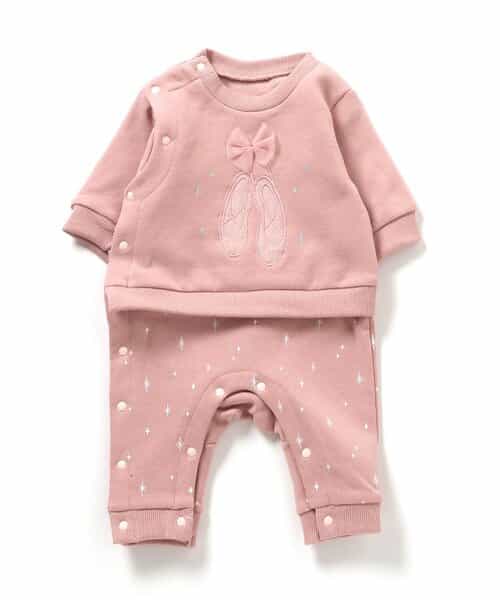 【リンク】バラエティ裏毛起毛カバーオール