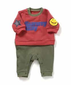 【リンク】バラエティ裏毛起毛カバーオール