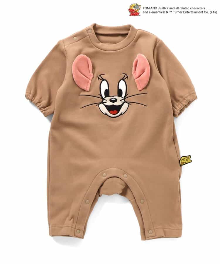 【リンク】トム＆ジェリー もちふわあったかカバーオール