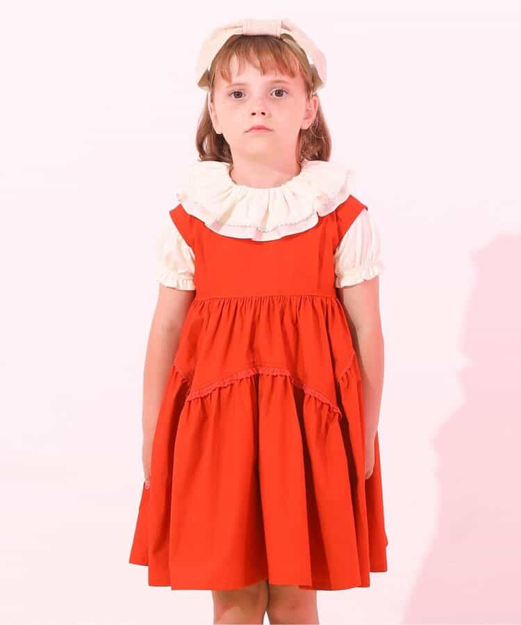 【キッズ】ルーベルジャンパードレス