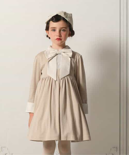 【フォーマル/ジュニア対応】マルゴワールワンピース_120_130
