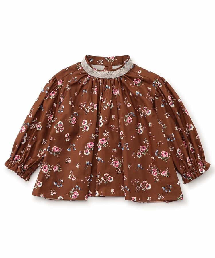 モリナールトップ長袖ブラウス_80_110【キッズ】