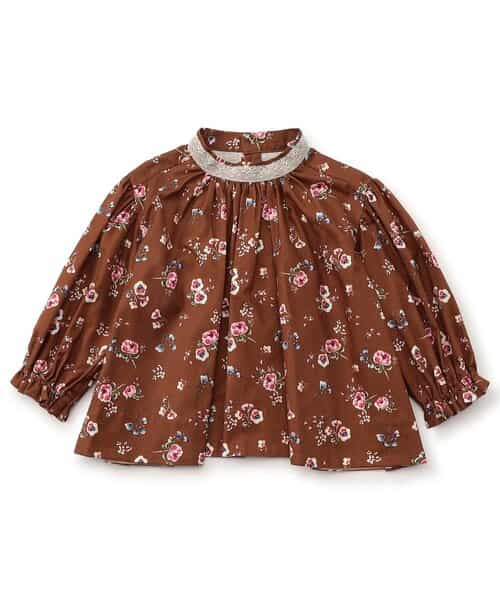 モリナールトップ長袖ブラウス_80_110【キッズ】