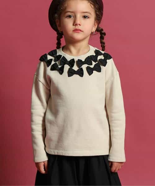 マリィリボントップトレーナー_120_140【ジュニア】