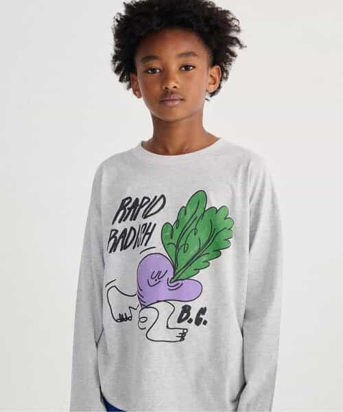 Rapid Radish 長袖Tシャツ【キッズ】
