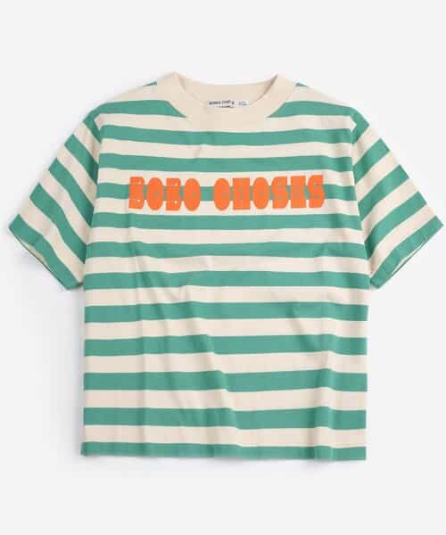 Modern striped 半袖Tシャツ【キッズ】