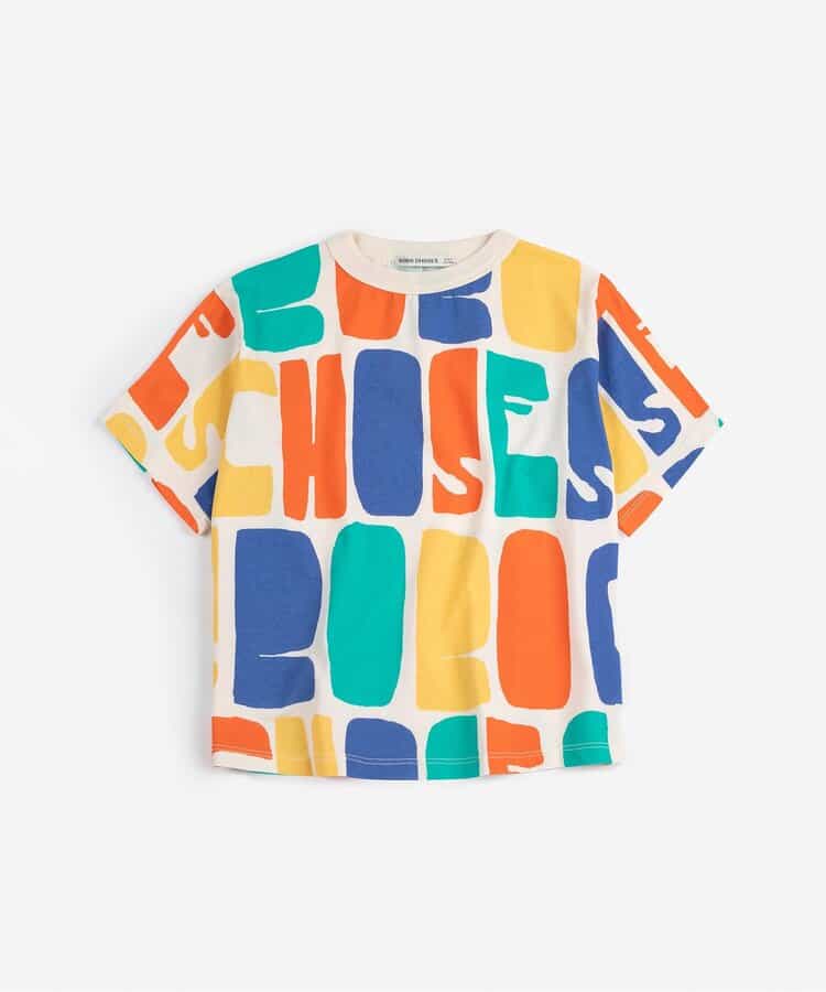 総柄Bobo Choses Color 半袖T【キッズ】