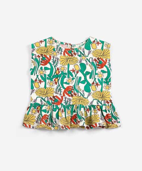 総柄Color Herbalis半袖ブラウス【ベビー】