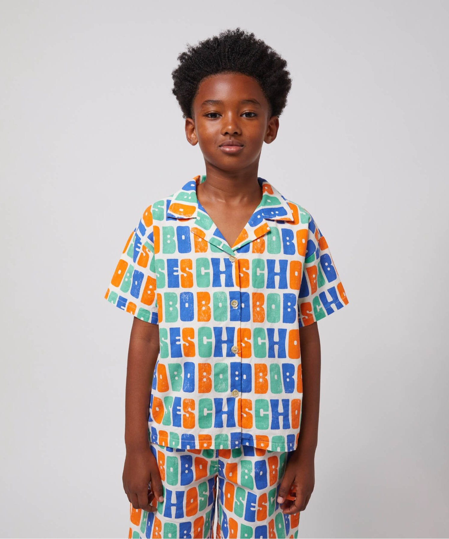 ☆SALE☆Morning Egg all over woven bermuda shorts【キッズ