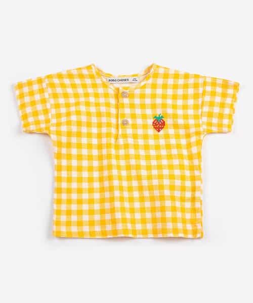 Pixel Strawberry 半袖ブラウス【ベビー】