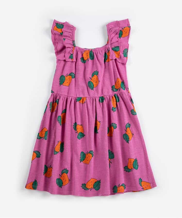 総柄Tangerineワンピース【キッズ】