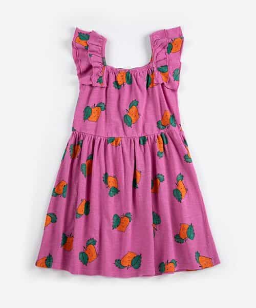 総柄Tangerineワンピース【キッズ】