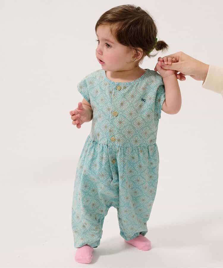 総柄Daisy Mosaicオーバーオール【ベビー】