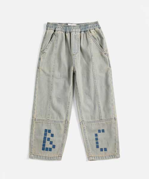 Square BC denim 長パンツ・布帛【キッズ】