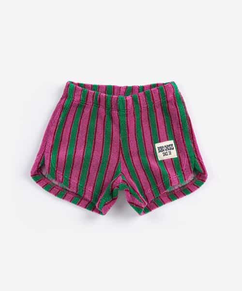 Striped terry cloth 半パンツ【ベビー】