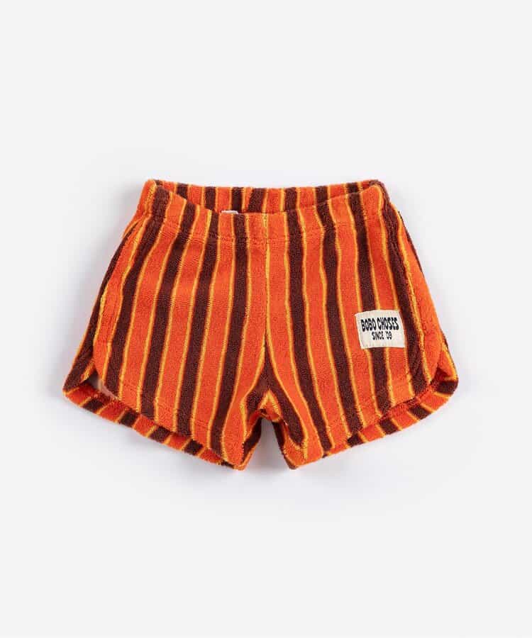 Striped Brick terry 半パンツ【ベビー】