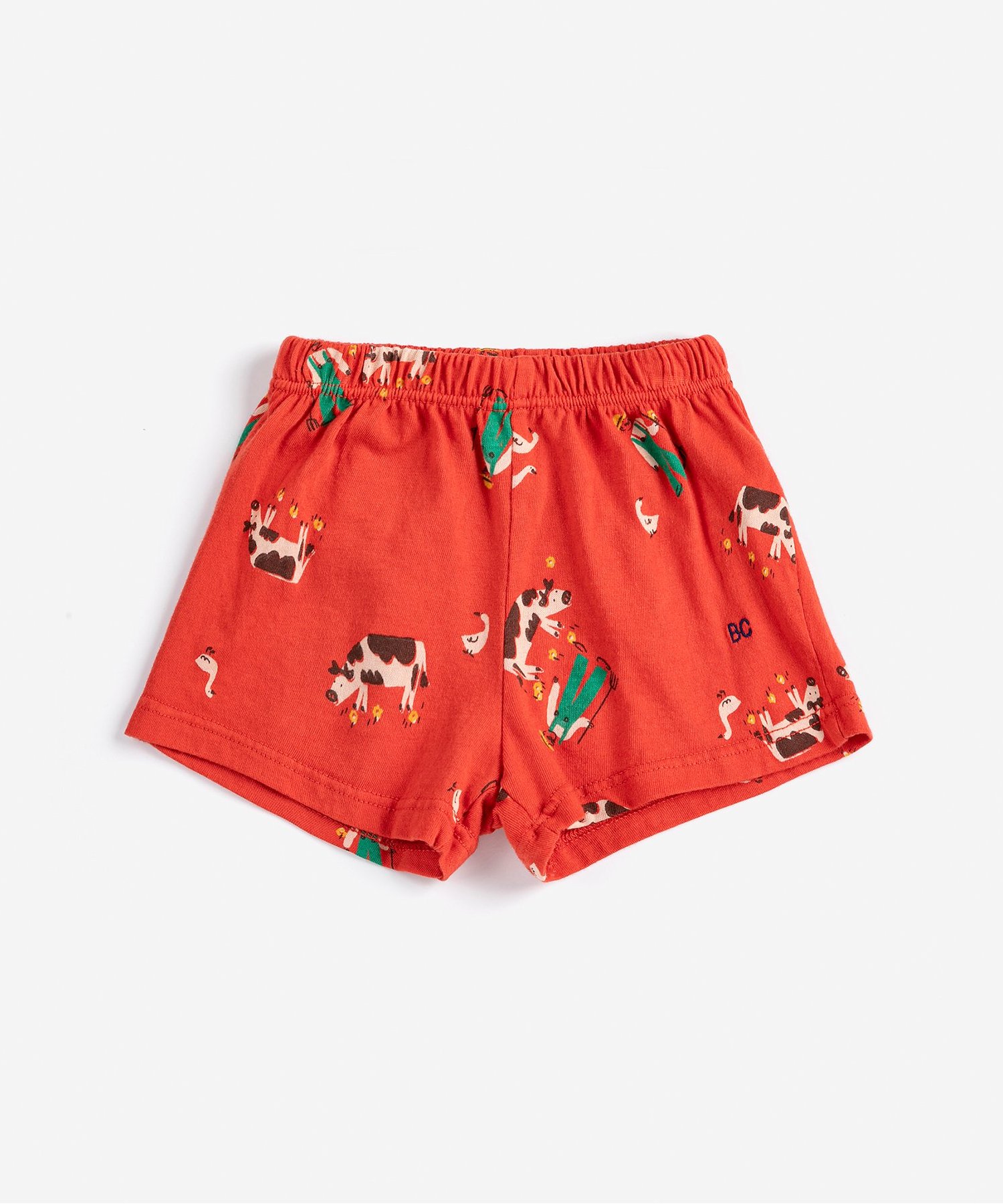 Bobo Choses ruffled 半パンツ【ベビー】（N222046）|BOBOCHOSES