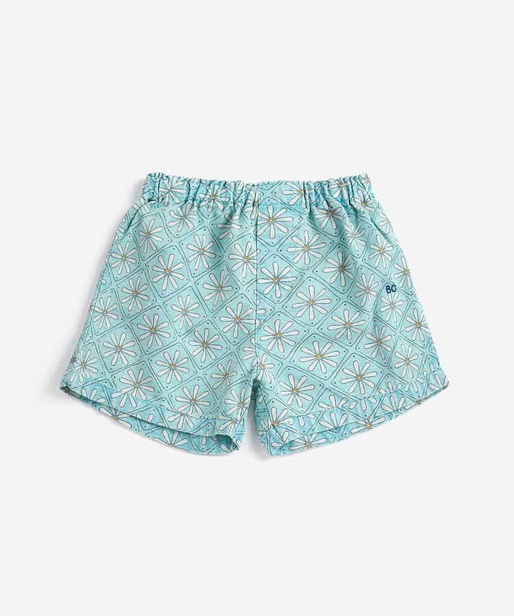 総柄Daisy Mosaic 半パンツ・布帛【ベビー】